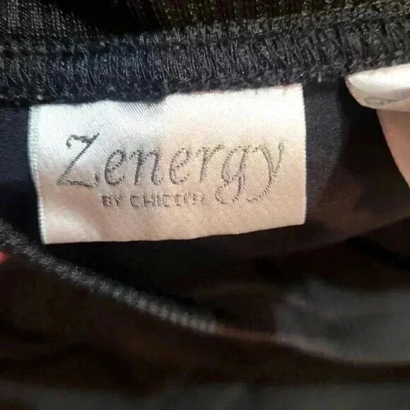 Chico's Zenergy Women's Black Poly/Spandex Active Travel Pants - Picture 9 of 10
